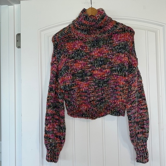 Wild Fable Cropped Turtleneck Pullover Sweater  xs - Picture 1 of 5